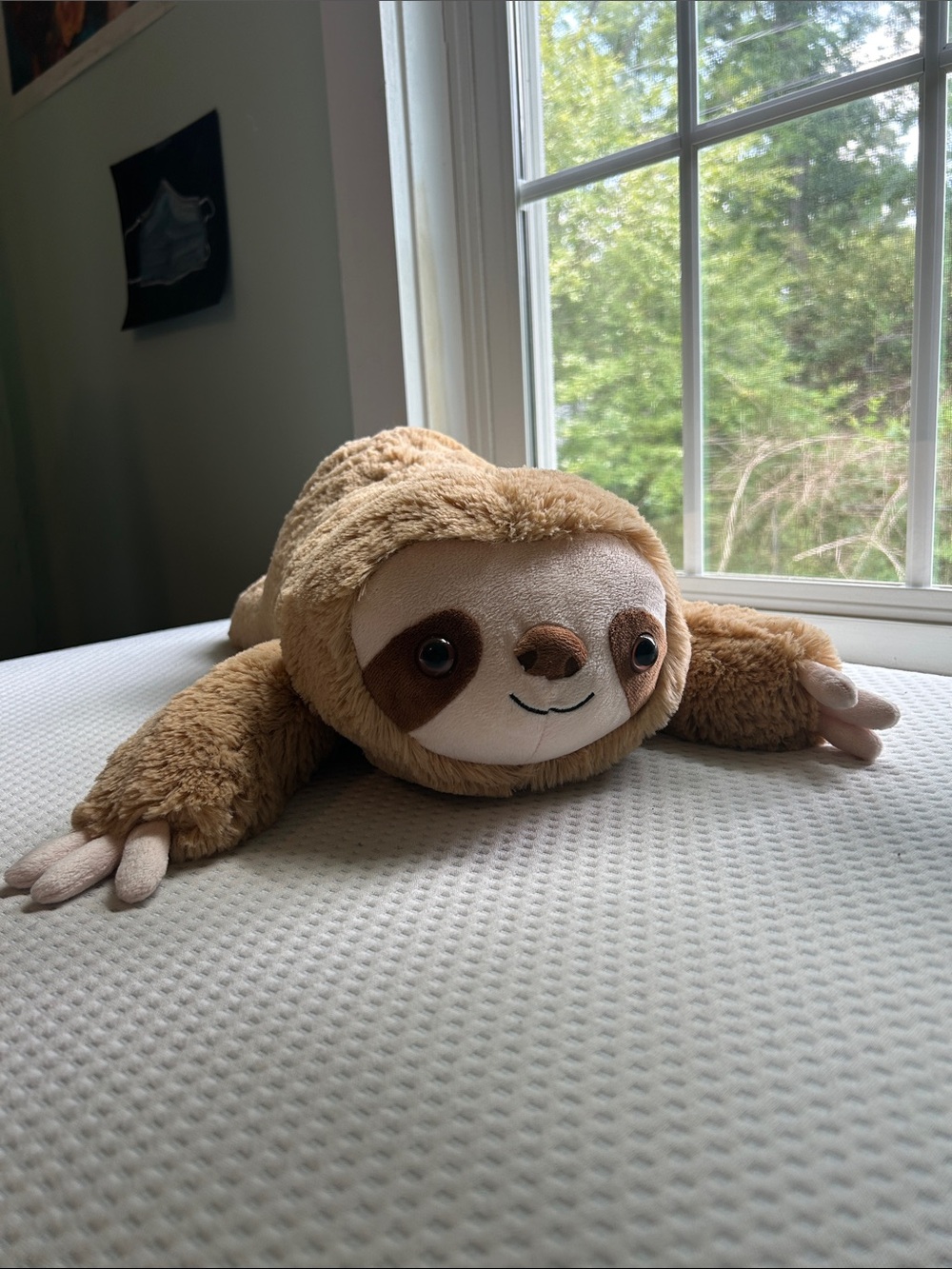 Brown Sloth Plush Weighted Toy